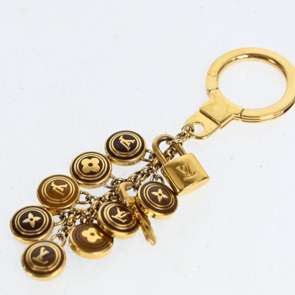 Louis Vuitton keychain Gold small charms - Picture 5 of 9